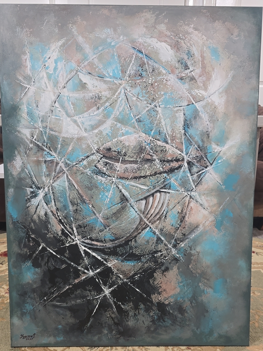 Original Acrylic On Cancas 30x40